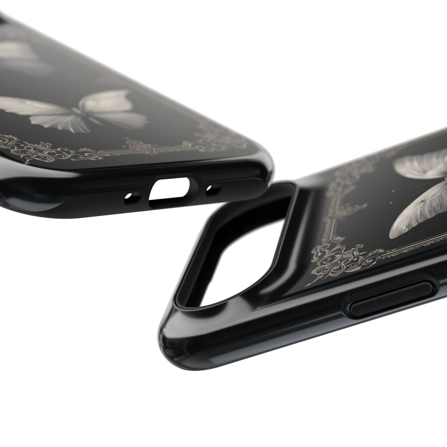 Gothic Wings Design iPhone Case