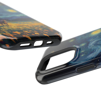 Prairie Nocturne Design iPhone Case