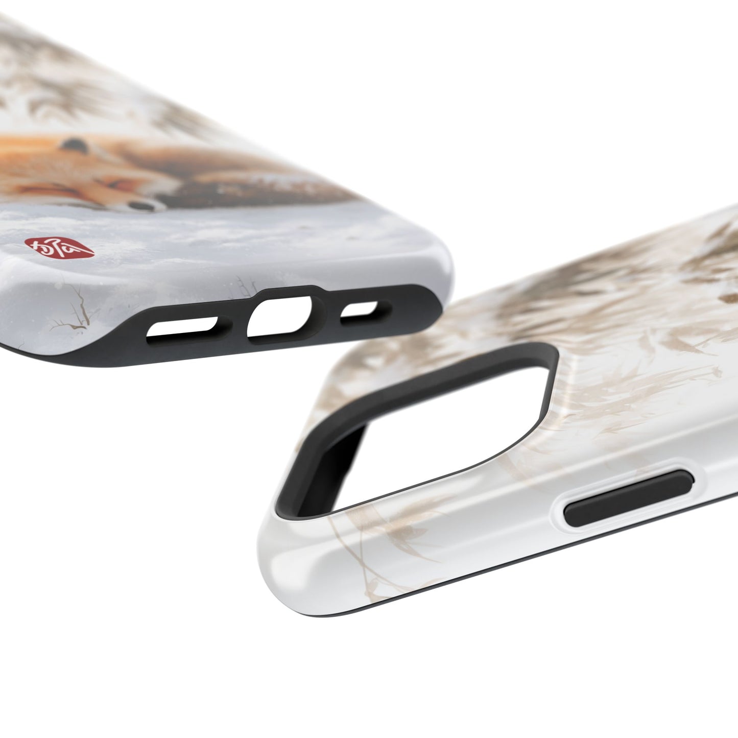 The Sleeping Kitsune Design iPhone Case