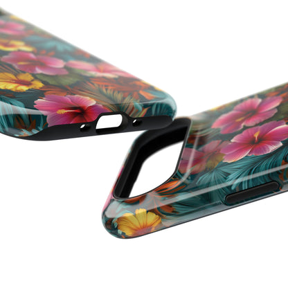 The Moody Oasis – Dark Tropical Design iPhone Case