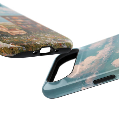 The Dreamer's Study – Surreal Meadow Design iPhone Case