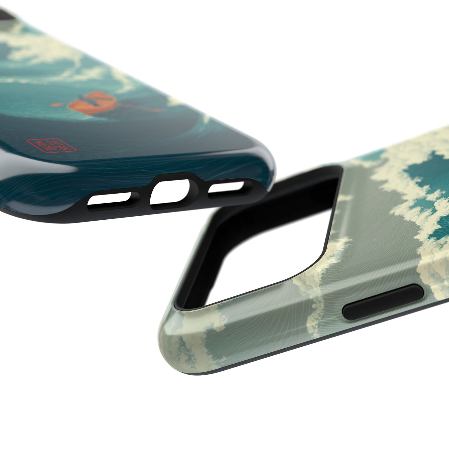 The Great Swell – Ukiyo-e Wave Design iPhone Case