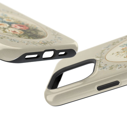 The Classic Rose Cameo – Vintage Floral Design iPhone Case