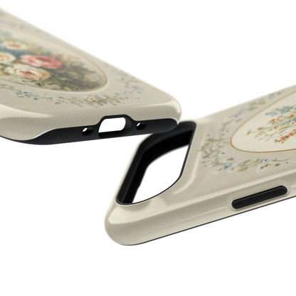 The Classic Rose Cameo – Vintage Floral Design iPhone Case