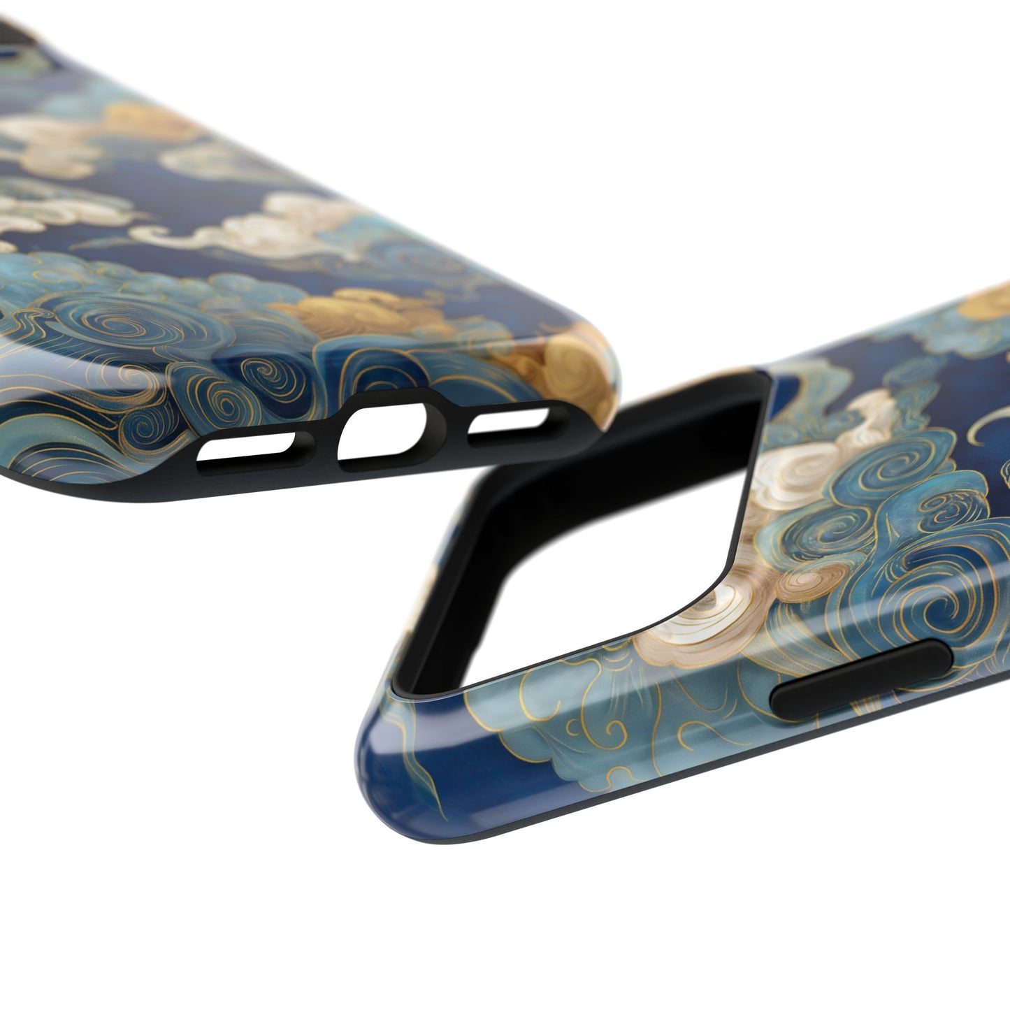 The Twilight Gradient – Celestial Cloud Design iPhone Case