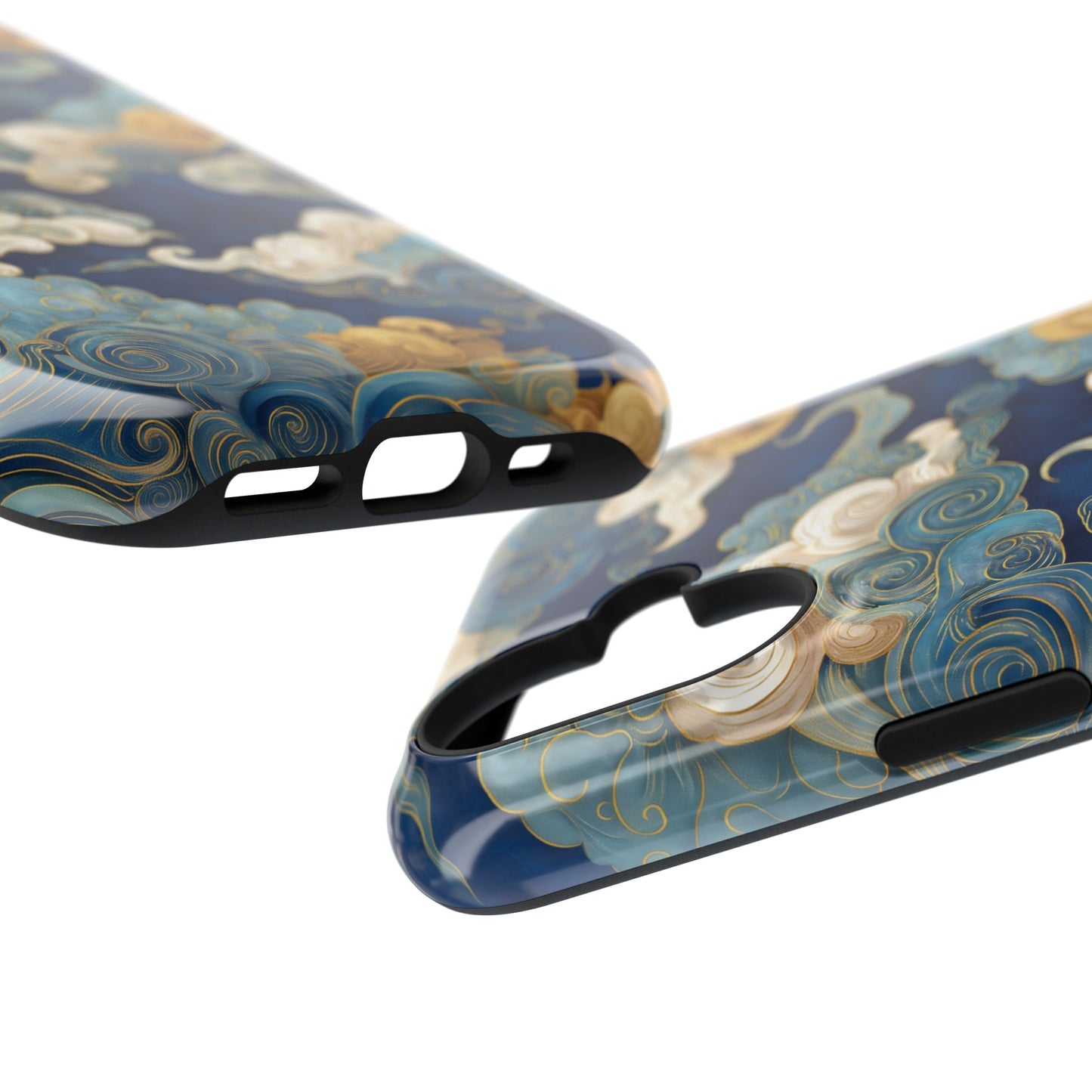 The Twilight Gradient – Celestial Cloud Design iPhone Case
