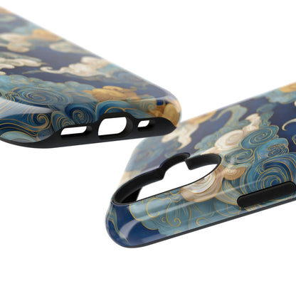 The Twilight Gradient – Celestial Cloud Design iPhone Case