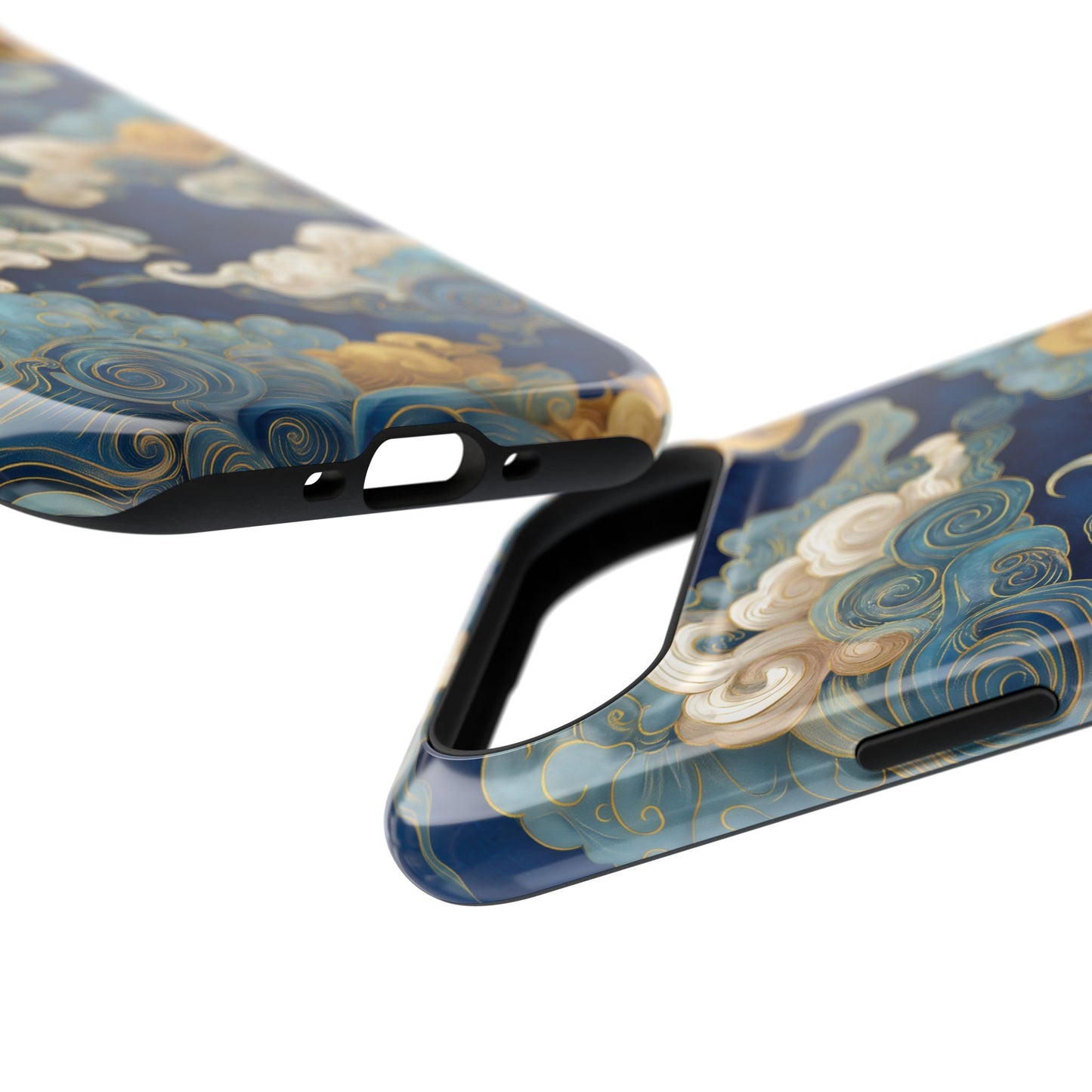 The Twilight Gradient – Celestial Cloud Design iPhone Case