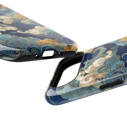 The Twilight Gradient – Celestial Cloud Design iPhone Case