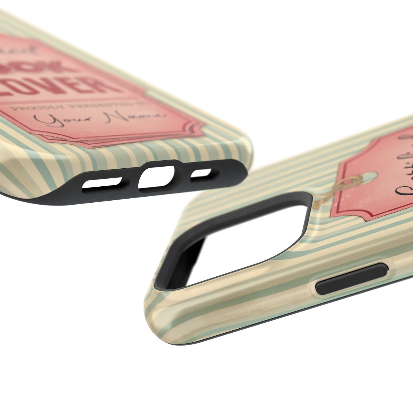 Certified Book Lover – Personalized Vintage Design iPhone Case