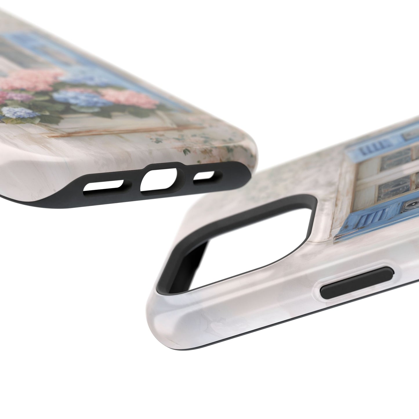 The Provence Window – Hydrangea Design iPhone Case