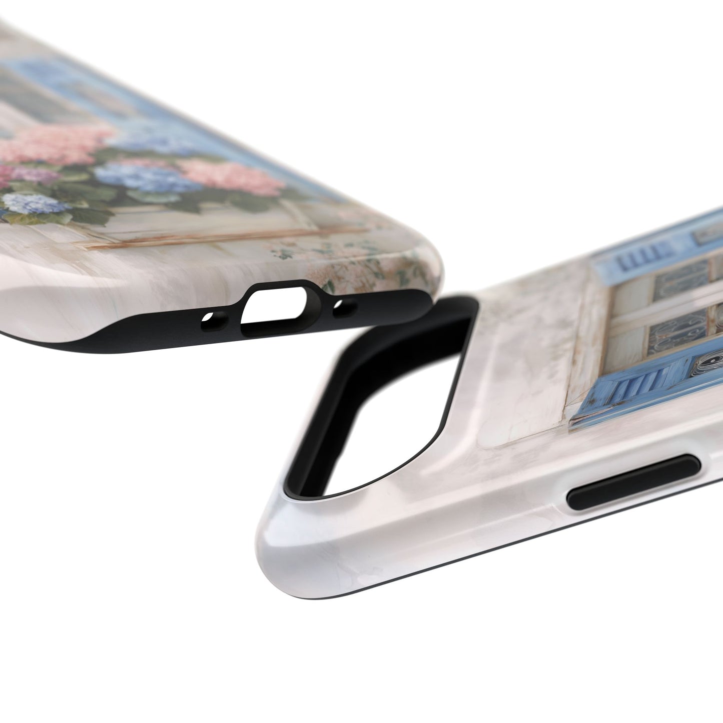The Provence Window – Hydrangea Design iPhone Case