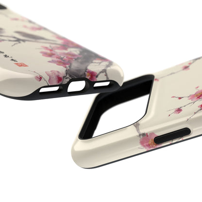 The Sweeping Blossom – Ink Wash Botanical Design iPhone Case