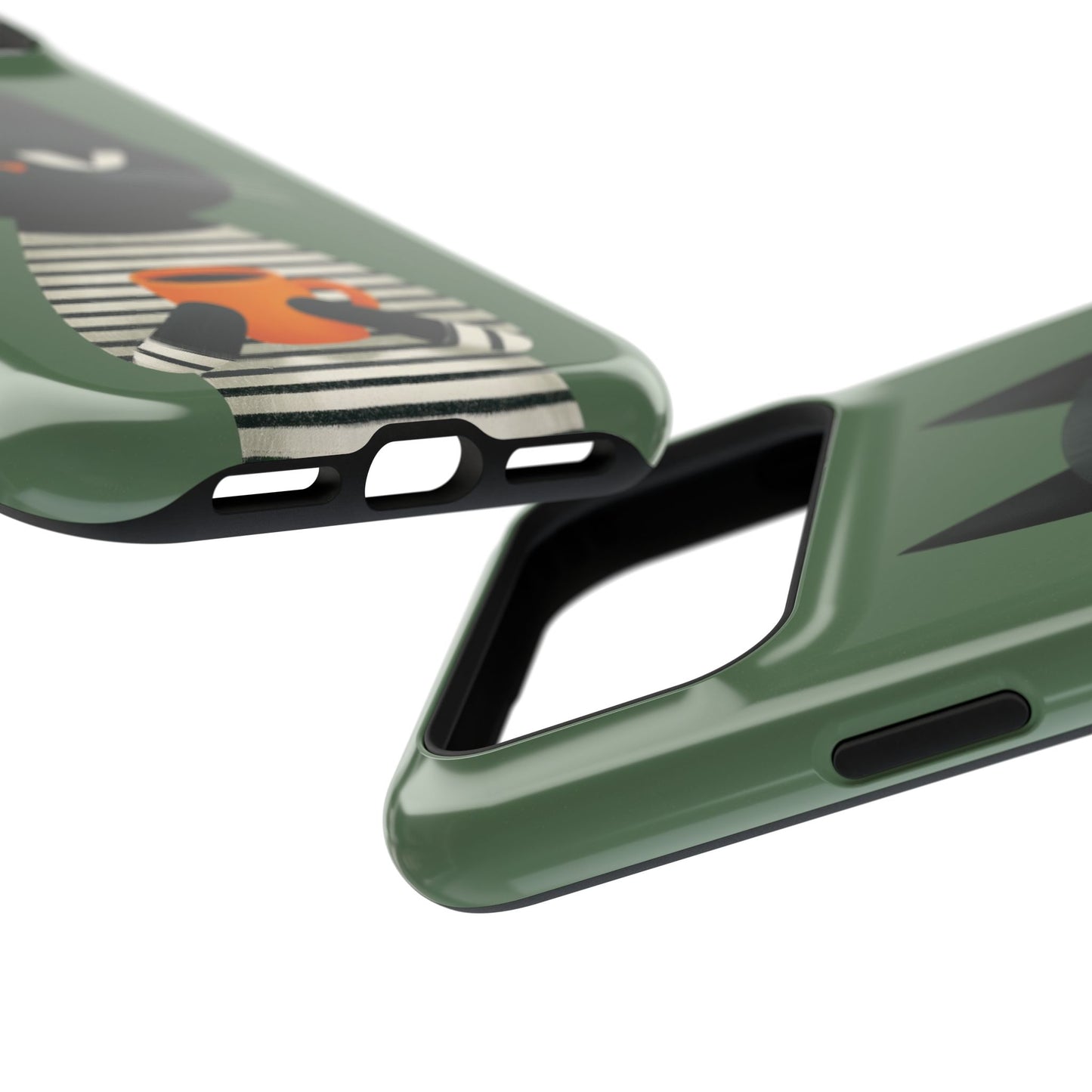 The Pre-Caffeine Feline – Grumpy Cat Design iPhone Case