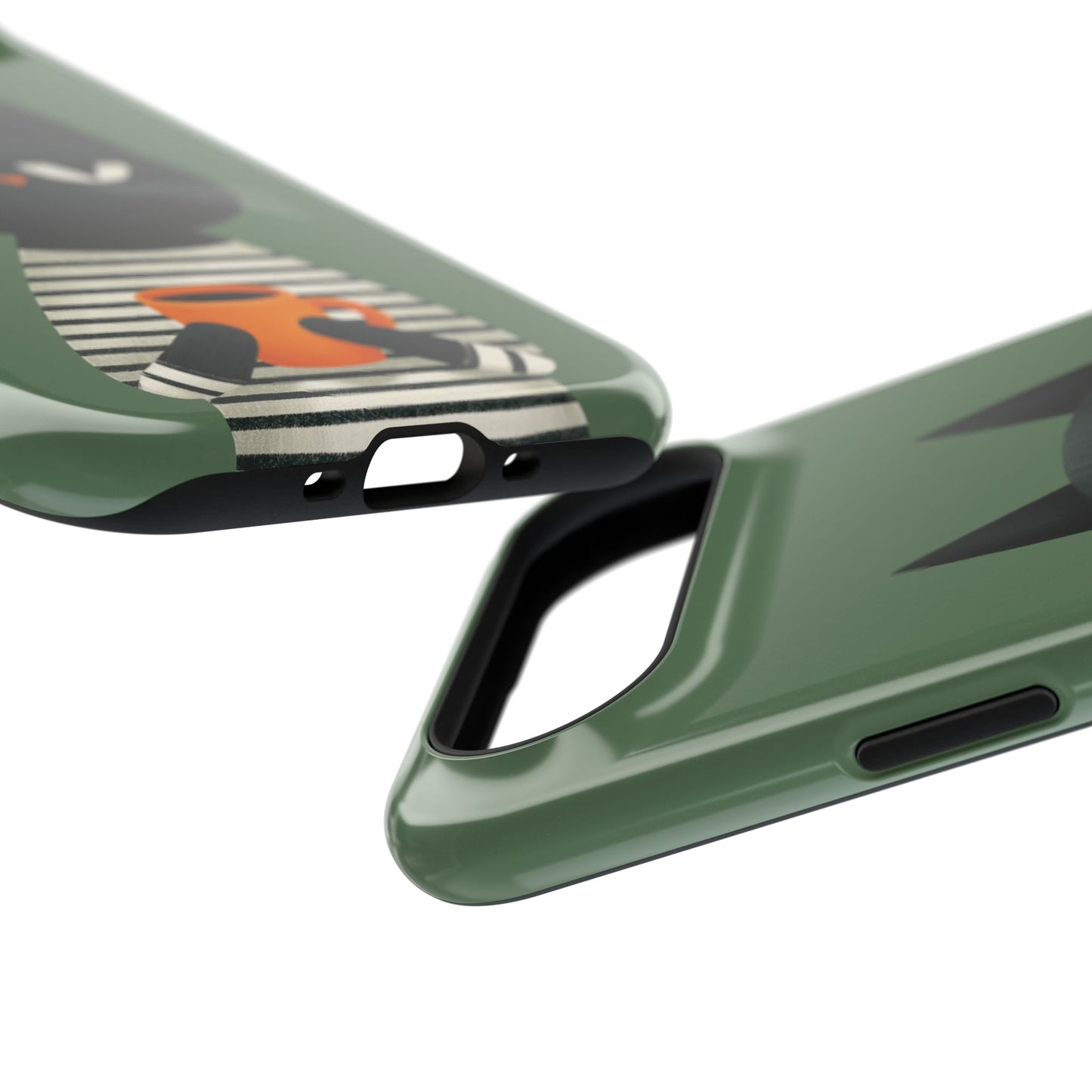 The Pre-Caffeine Feline – Grumpy Cat Design iPhone Case