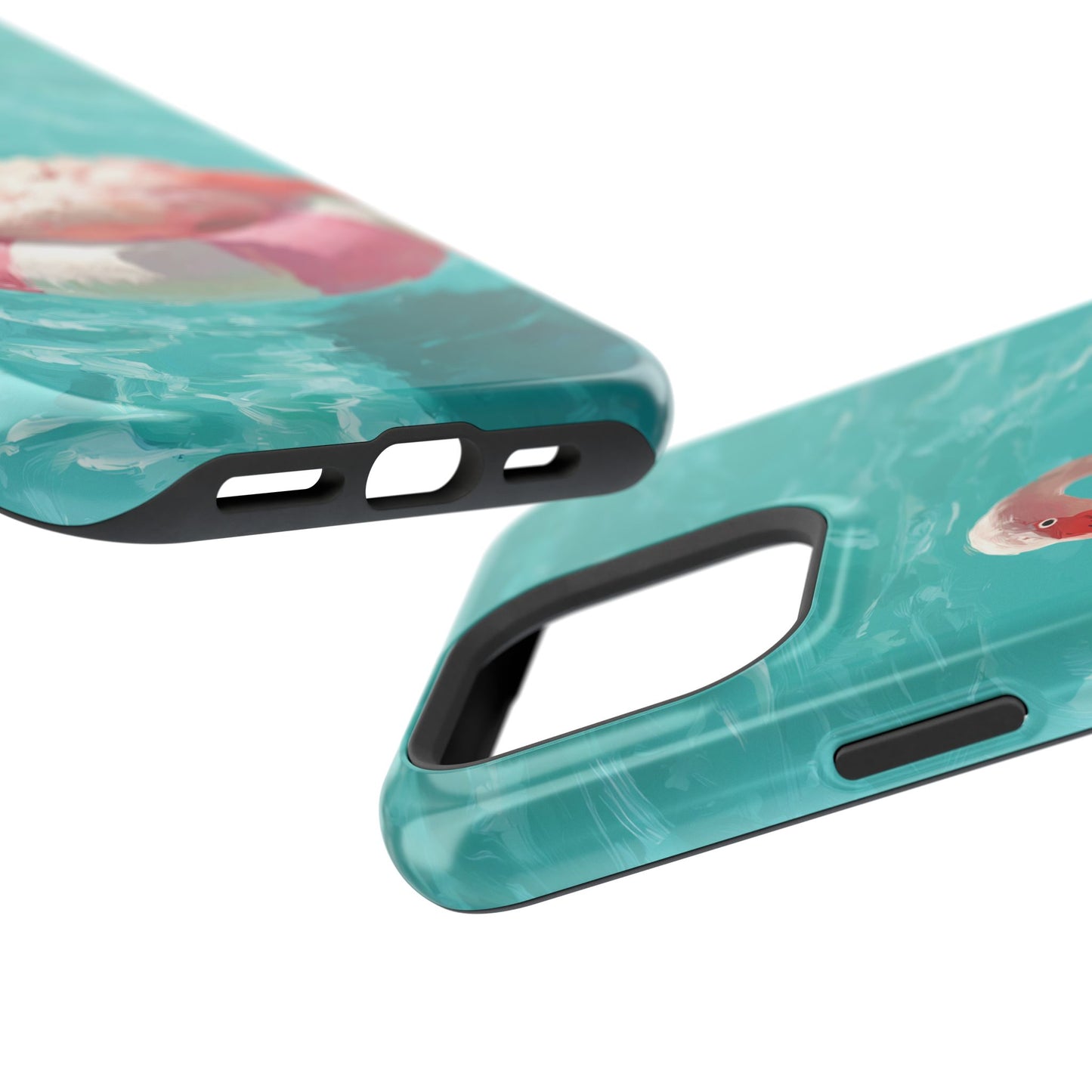 Out of Office Mode - The Poolside Flamingo Impressionist Summer Design iPhone Case