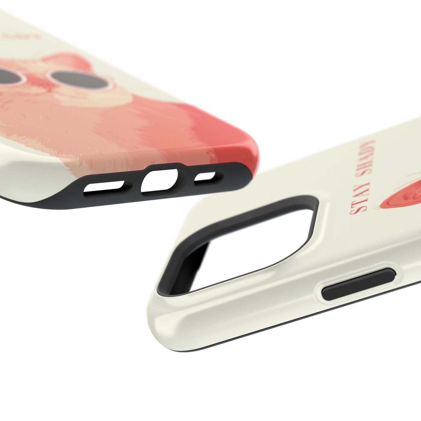 Stay Shady – Pop-Art Feline Design iPhone Case