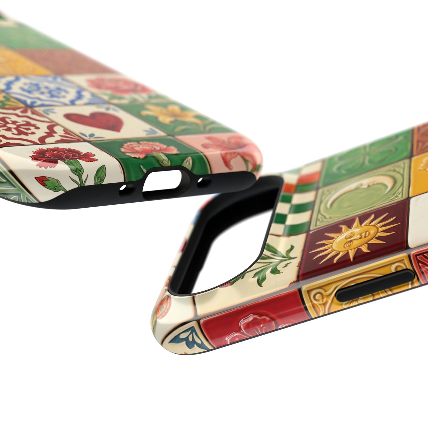 The Mediterranean Mosaic – Ceramic Tile Design iPhone Case