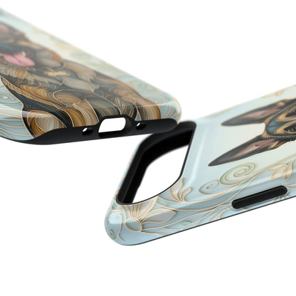 The Elegant Filigree – Custom Pet Portrait iPhone Case