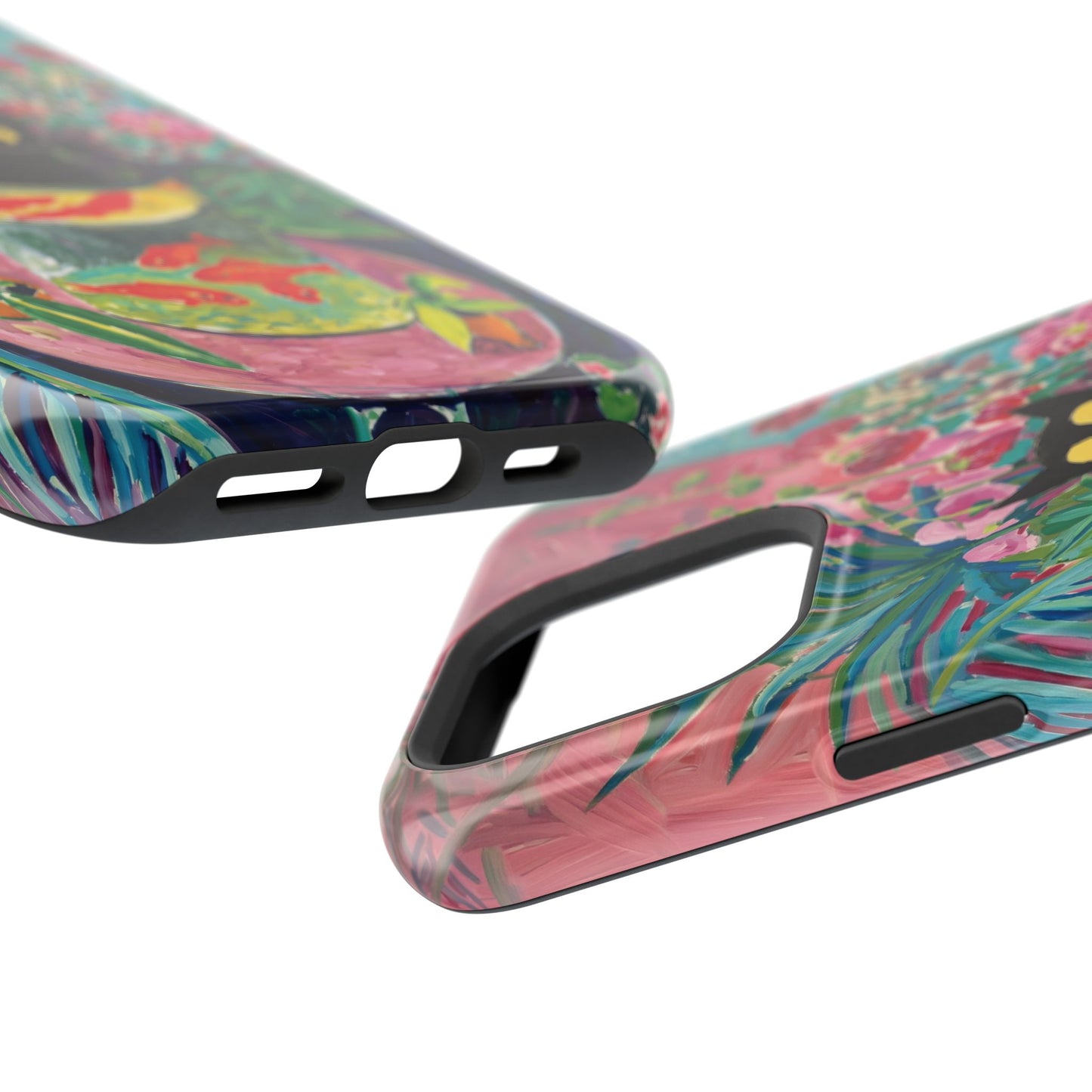 The Fauvist Feline – Fine Art Parody Design iPhone Case