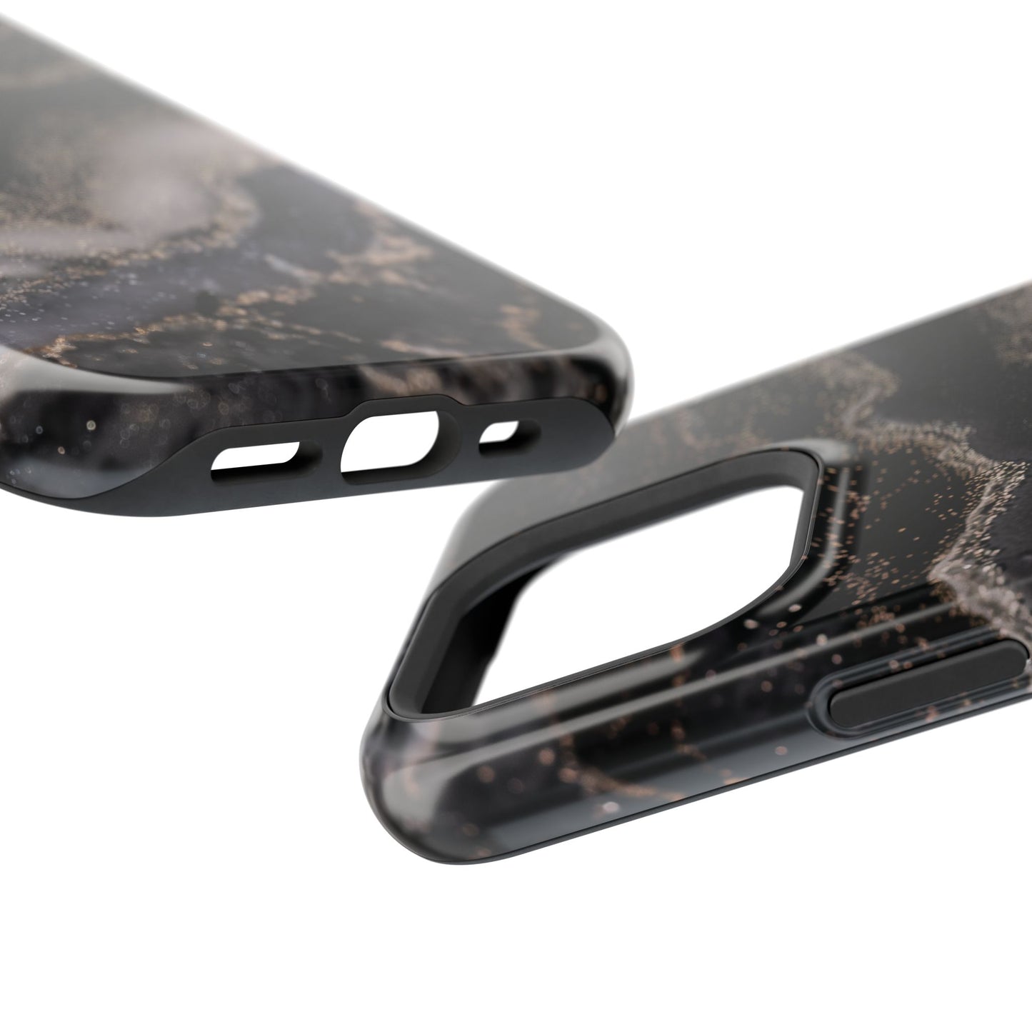 Luxury Black Marble Case for iPhone