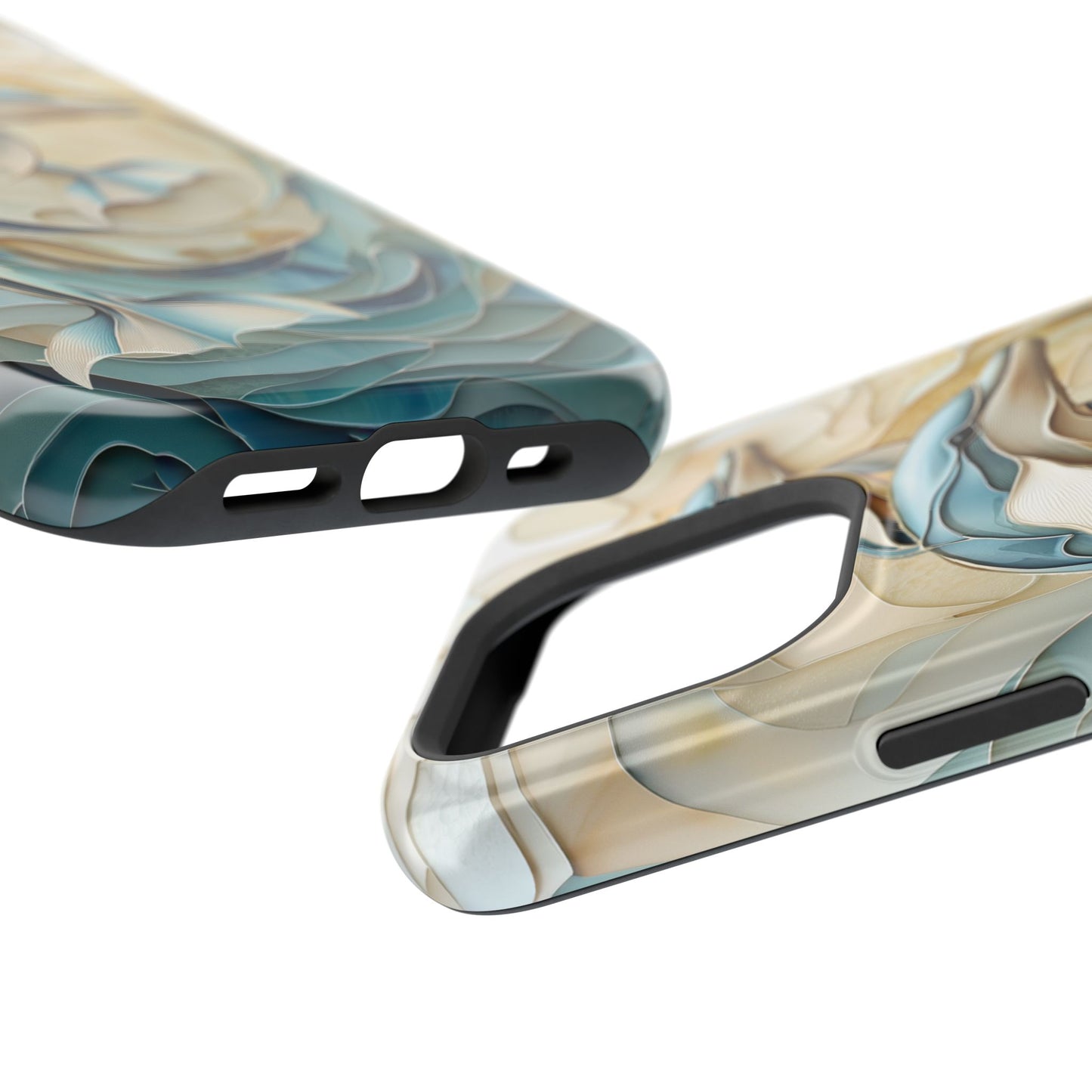 Dolphin Stained Glass Design iPhone Case