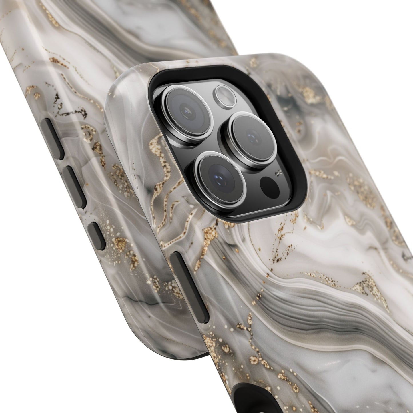 Luxury Grey Marble Case for iPhone