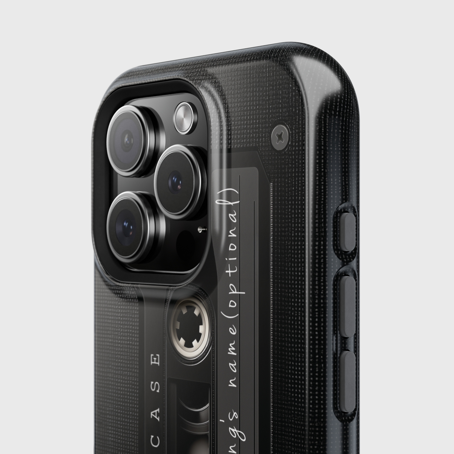 Classic Cassette Design iPhone Case