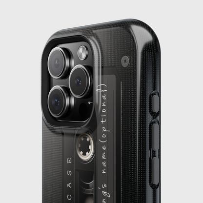 Classic Cassette Design iPhone Case