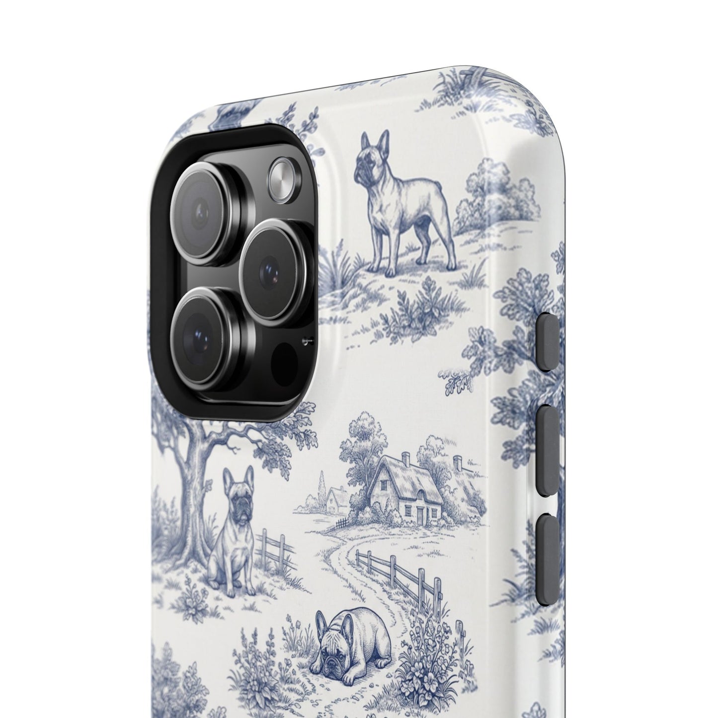 Toile de Frenchie Design iPhone Case