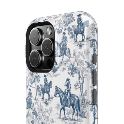 Toile de Cowboy Design iPhone Case