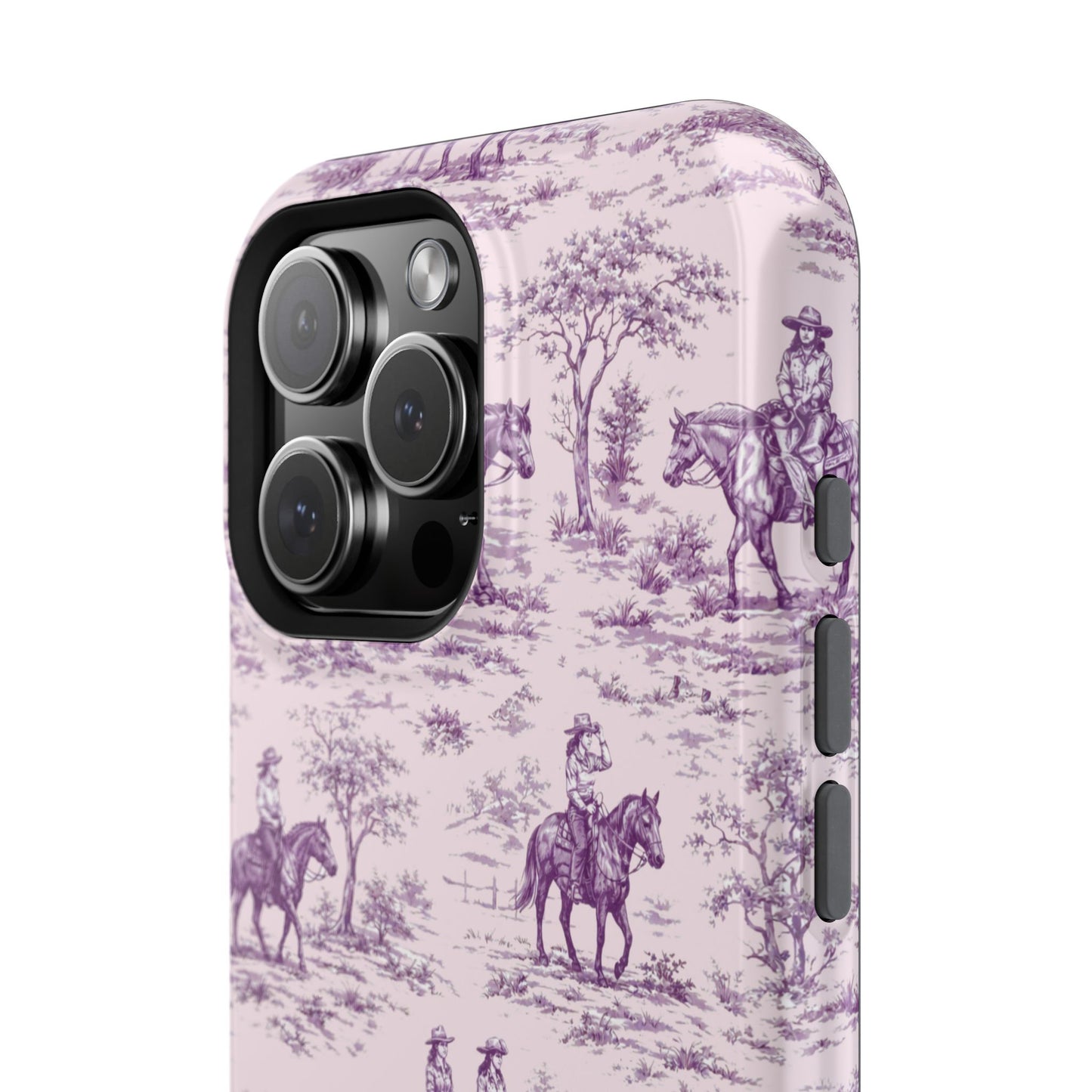 Toile de Cowgirl Design iPhone Case