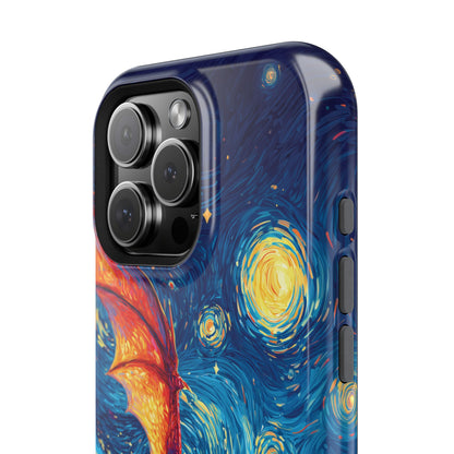 The Midnight Drake – Fantasy Art iPhone Case