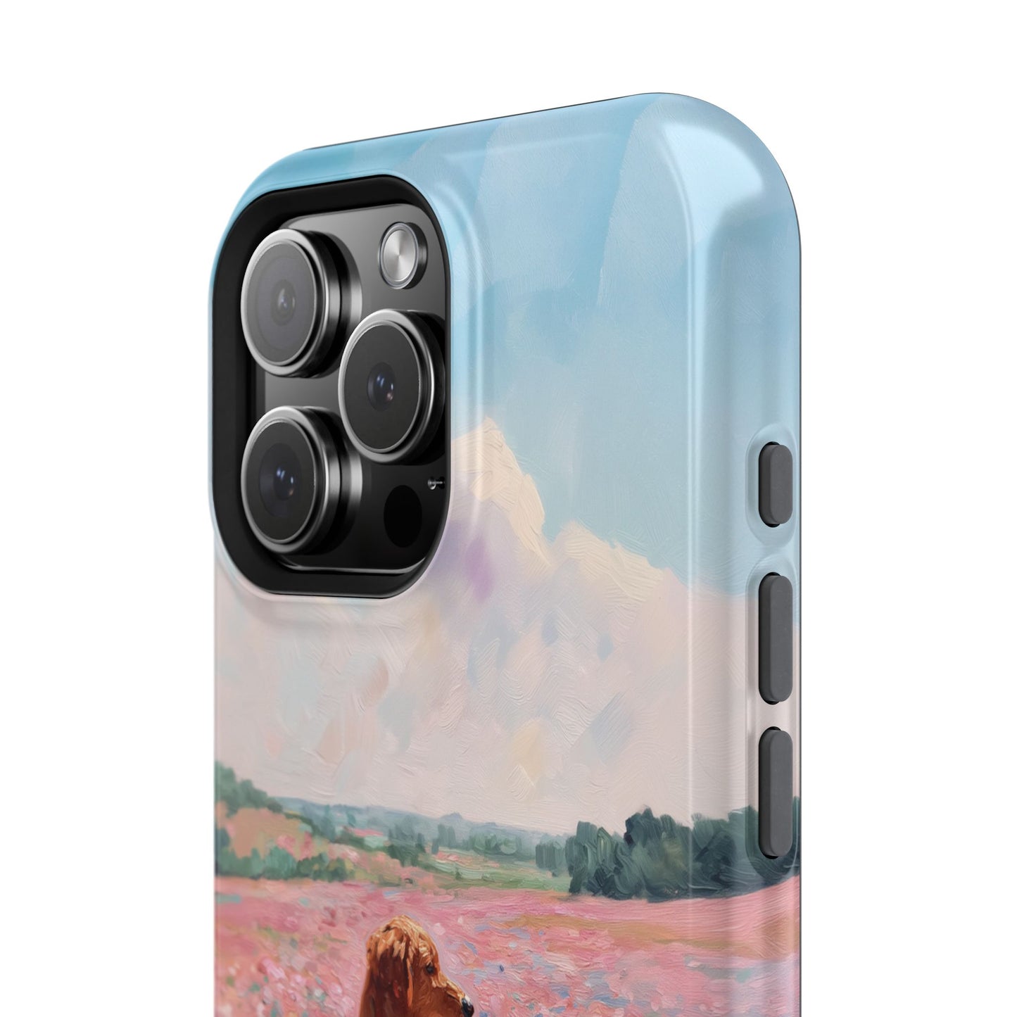 The Golden Meadow Design iPhone Case
