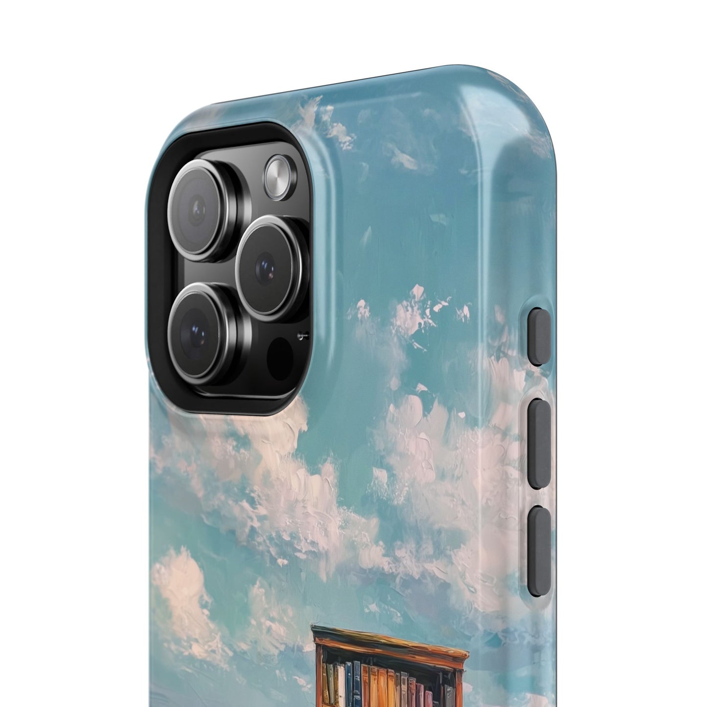 The Dreamer's Study – Surreal Meadow Design iPhone Case