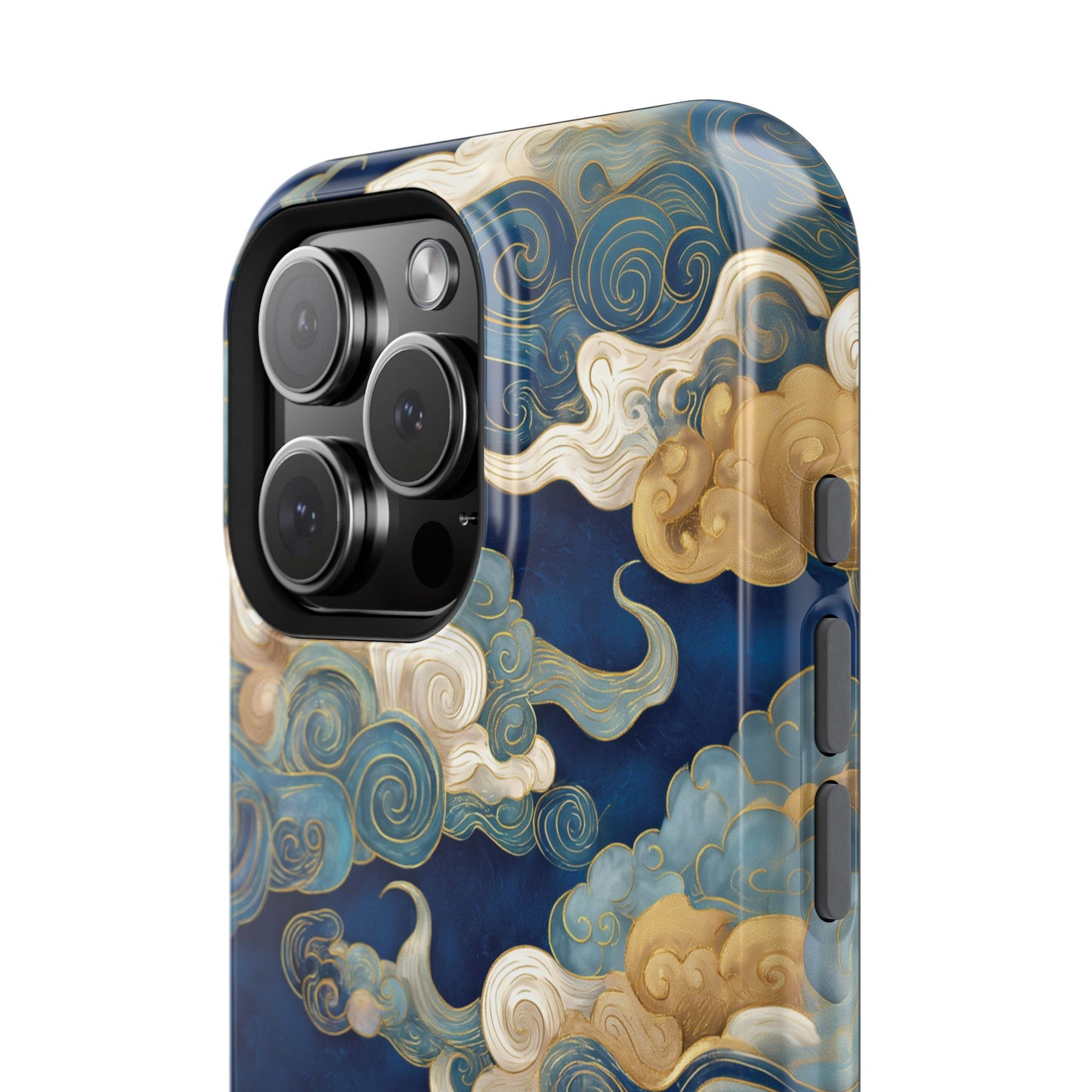 The Twilight Gradient – Celestial Cloud Design iPhone Case