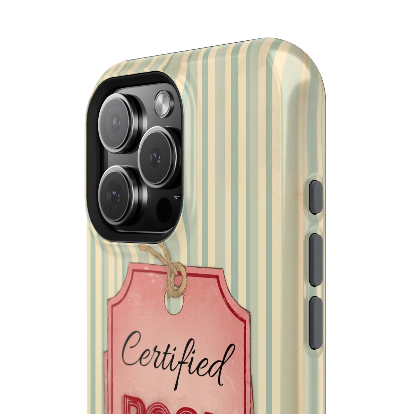 Certified Book Lover – Personalized Vintage Design iPhone Case