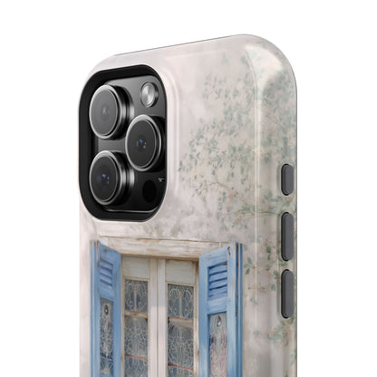 The Provence Window – Hydrangea Design iPhone Case