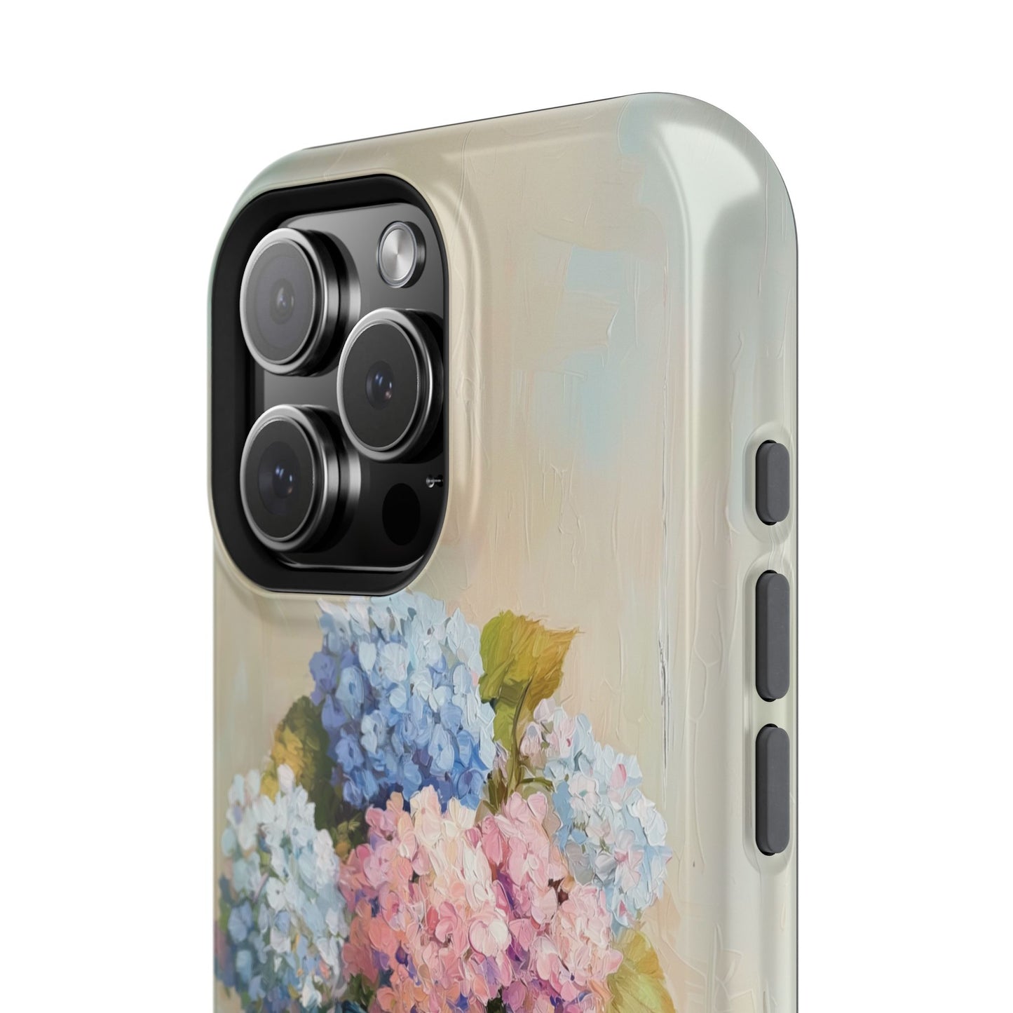 The Country Coquette – Impasto Boot & Hydrangea Design iPhone Case