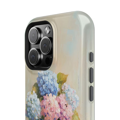 The Country Coquette – Impasto Boot & Hydrangea Design iPhone Case