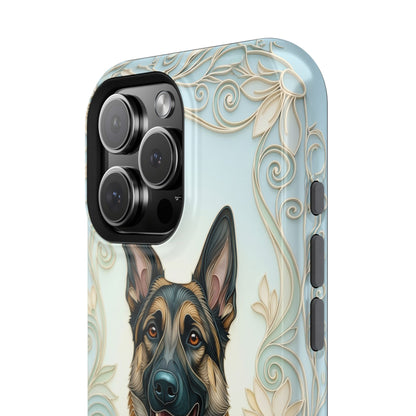 The Elegant Filigree – Custom Pet Portrait iPhone Case