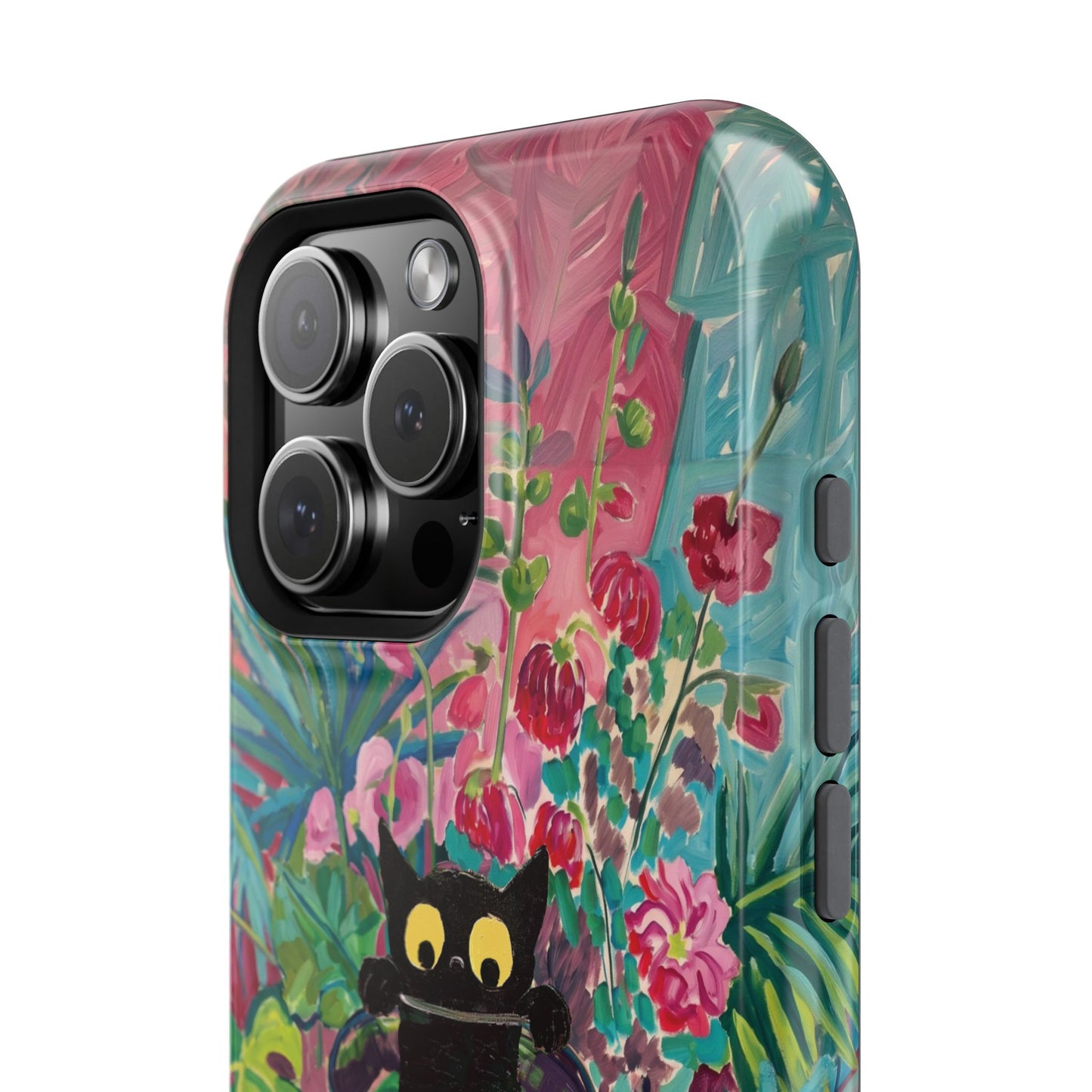 The Fauvist Feline – Fine Art Parody Design iPhone Case