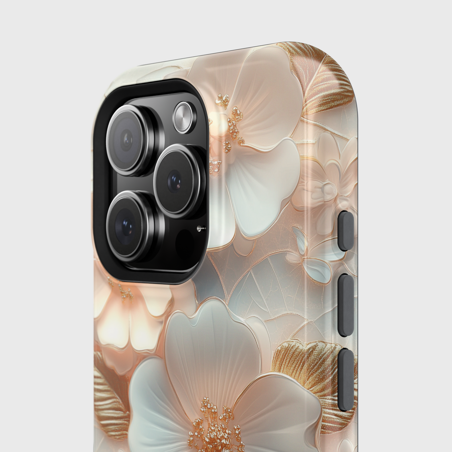 Elegant Floral Design iPhone Case