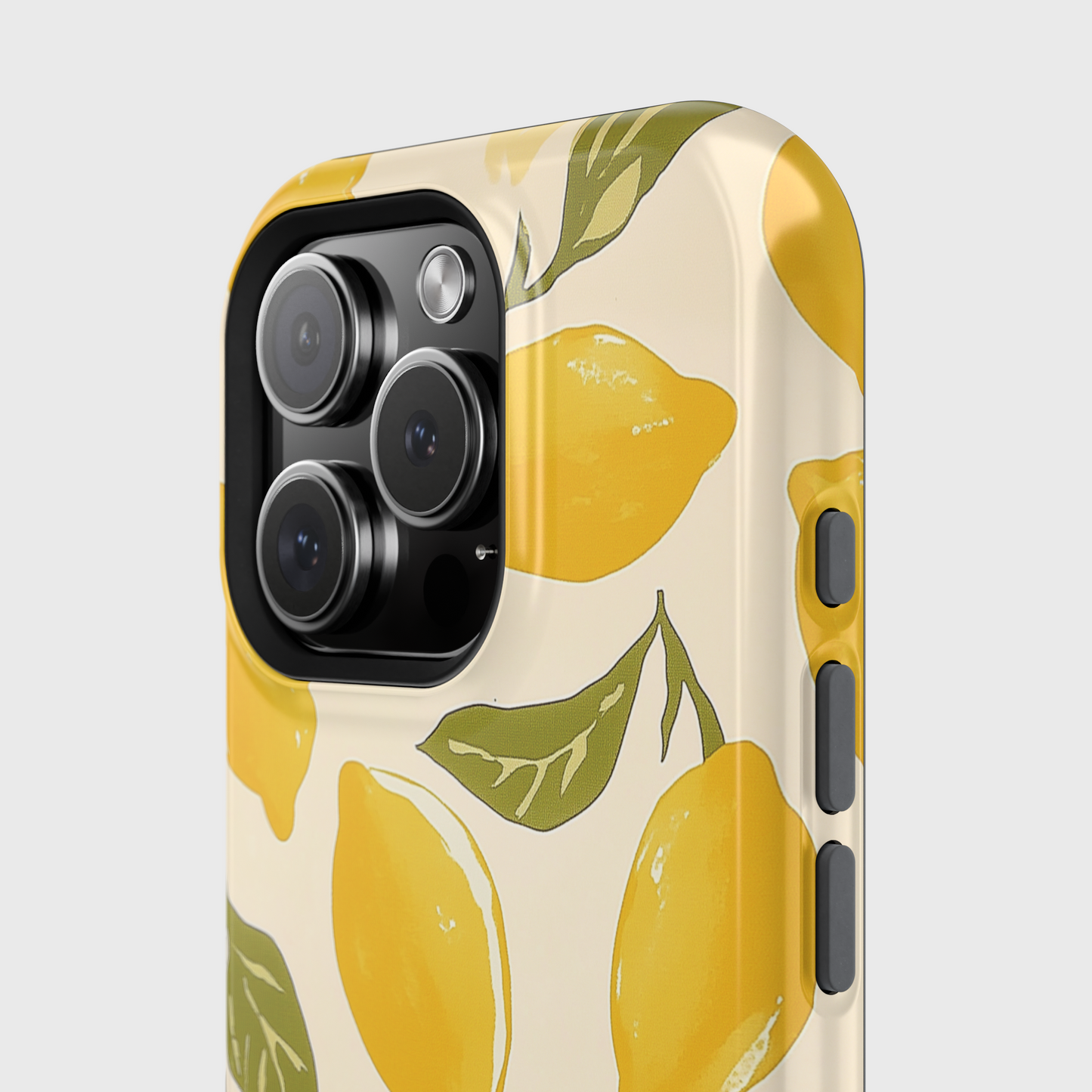 Lemon Pattern Design iPhone Case
