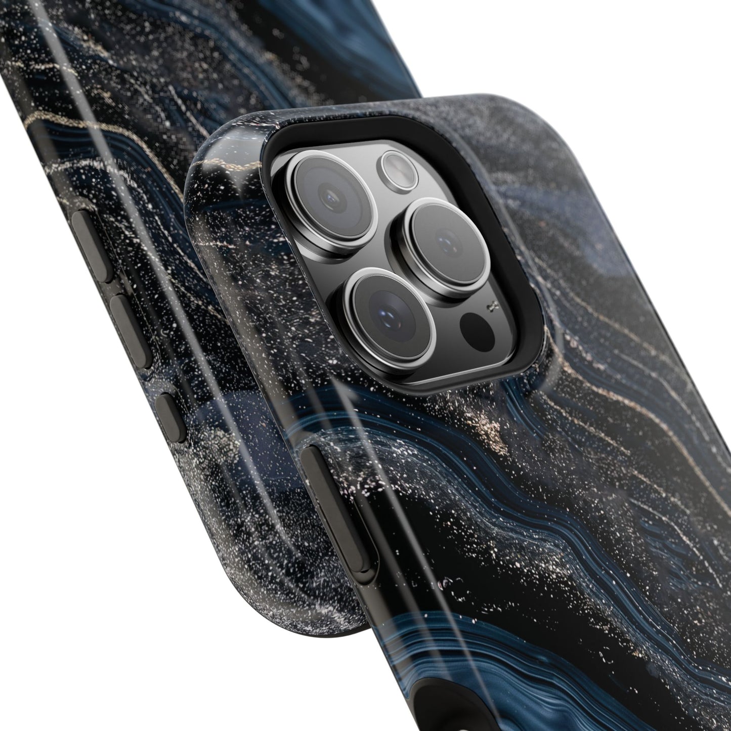 Midnight River Marble Design for iPhone