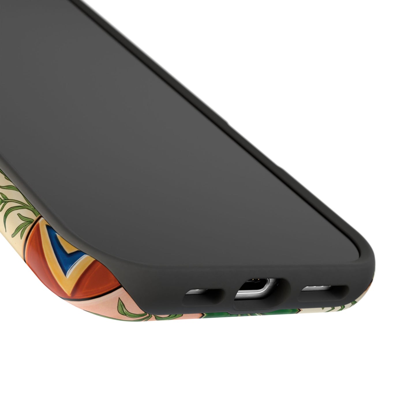 The Mediterranean Mosaic – Ceramic Tile Design iPhone Case