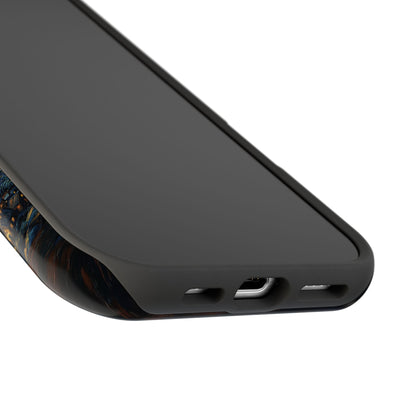 The Starry Night Stargazer – Custom Impressionist Pet iPhone Case