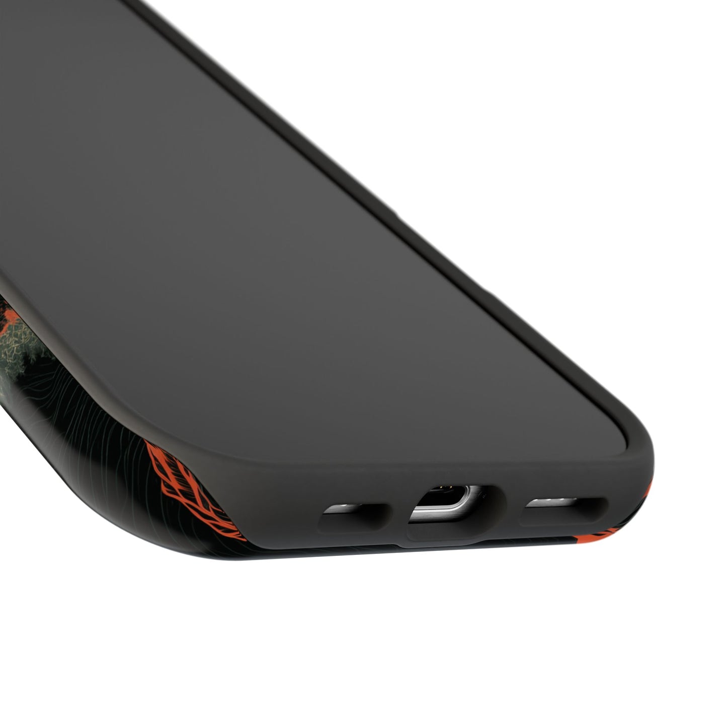 The Kyokujitsu Exhibition – Framed Rising Sun Wave Design iPhone Case