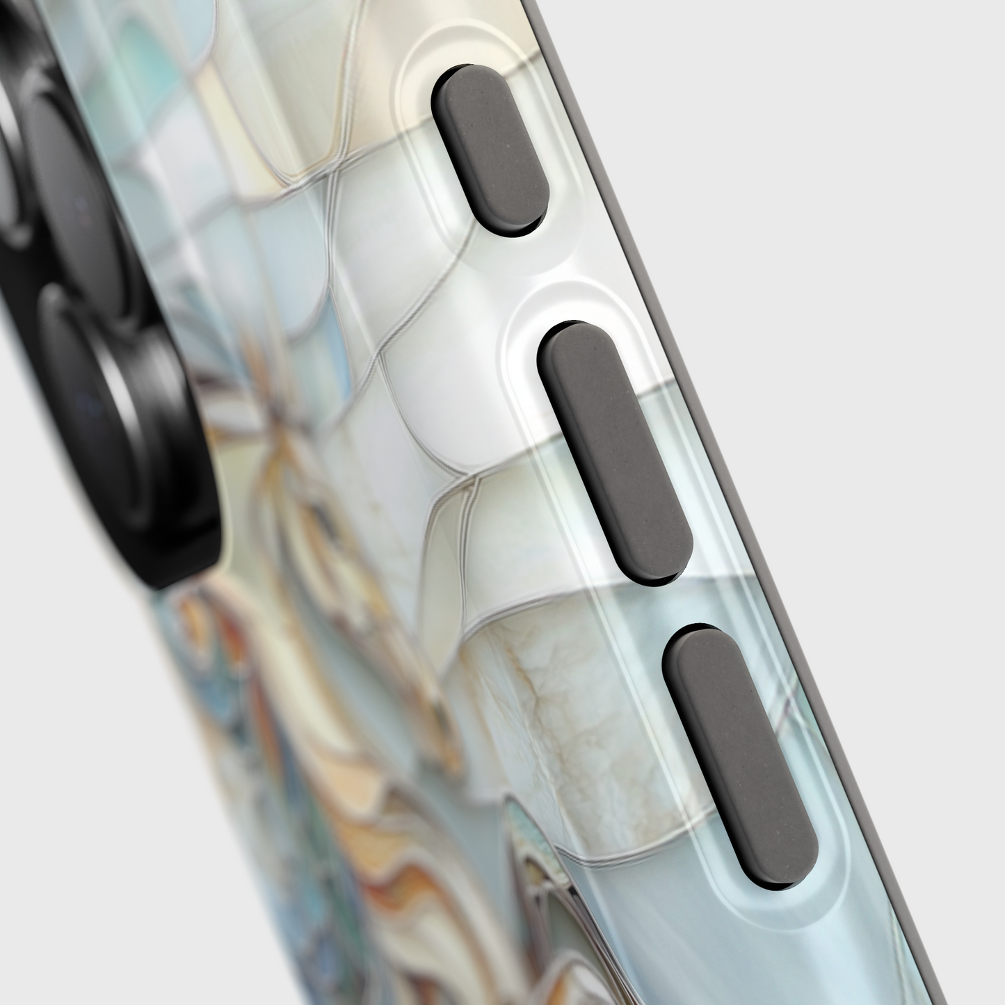 Majestic Horse Stained Glass Design iPhone Case