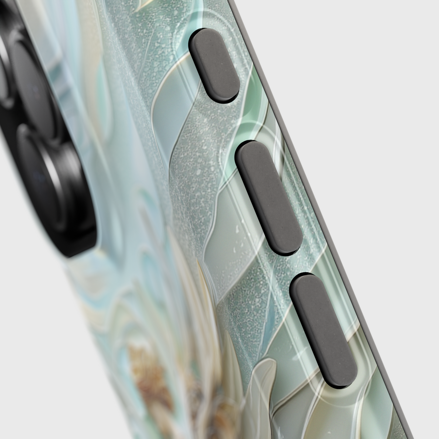 Holy Angel Quilling Art Design iPhone Case